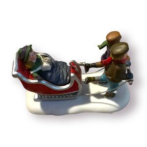 DEPARTMENT 56 Winter Sleighride The Heritage Village Collection‎  #5825-4 NIB